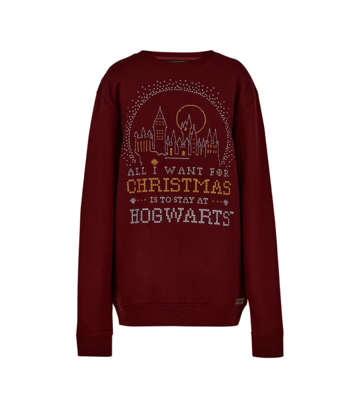 Hogwarts Christmas Sweatshirt|Harry Potter Shop