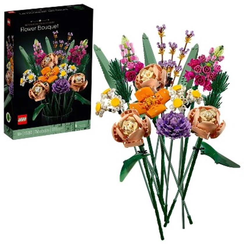LEGO Icons Flower Bouquet Botanical Collection Building Set 10280
