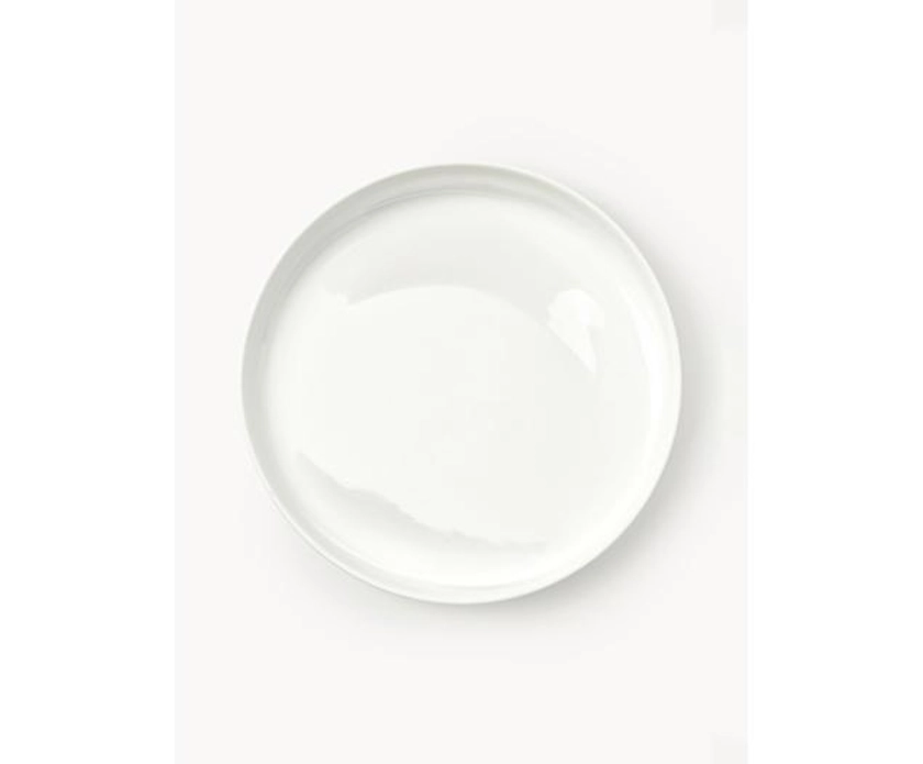 Assiettes plates en porcelaine Nessa, 2 pièces