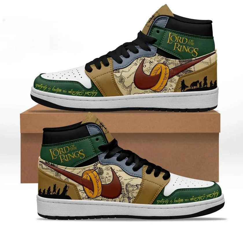 Sneakers - The Lord Of The Rings J1 - AnimeCustomSneakers