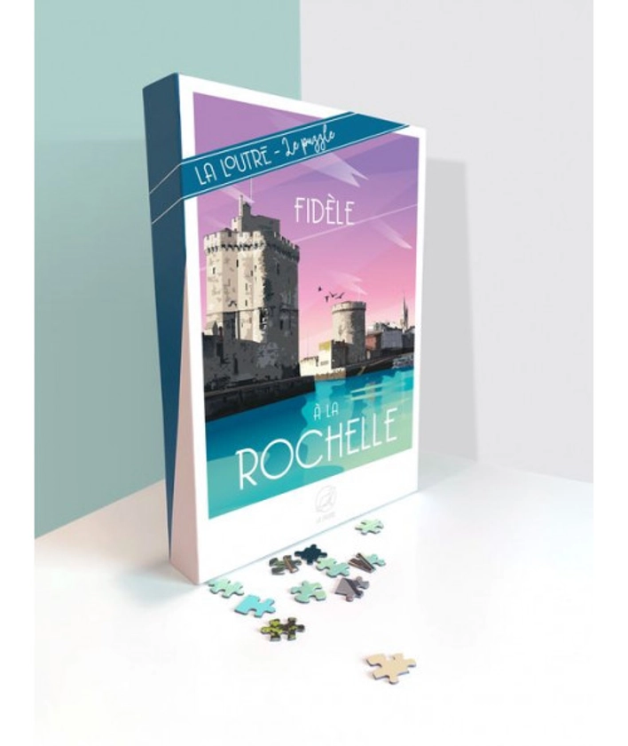 Puzzle La Rochelle - 1000 pcs