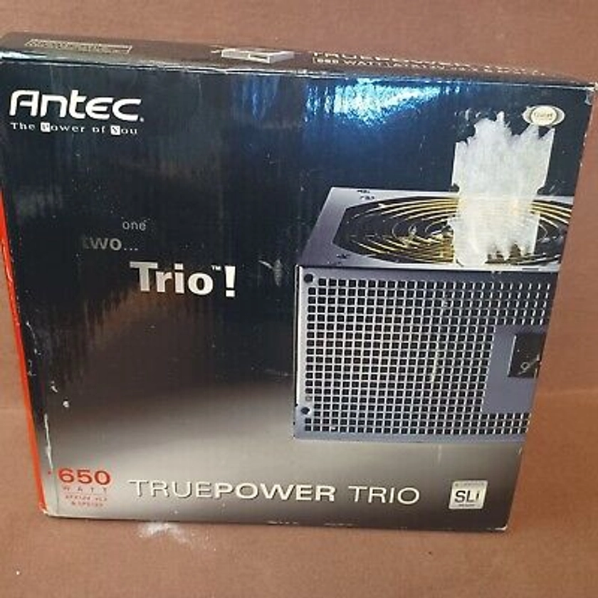 ANTEC POWER SUPPLY 650 WATT NOS Truepower QUIET SLi RoHS AQ5 TRIO | eBay