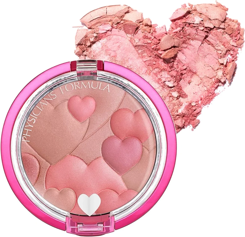 Physicians Formula Happy Booster Glow and Mood Boosting Blush, Natural, 0.24 oz.