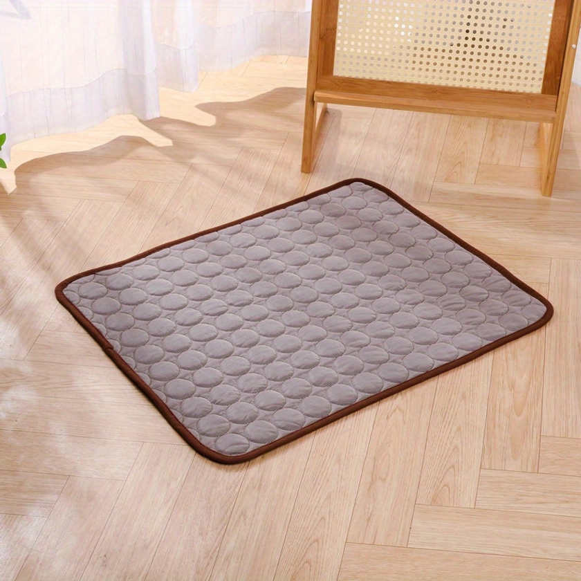 Luxury Cooling Mat Rabbits Self cooling Washable Pet Bed - Temu United