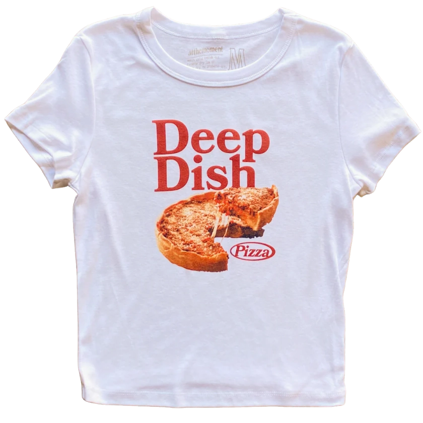 Deep Dish Pizza Women's Baby Rib