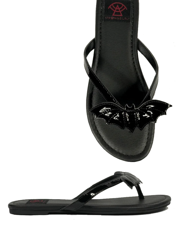 BETTY BAT - BLACK PATENT