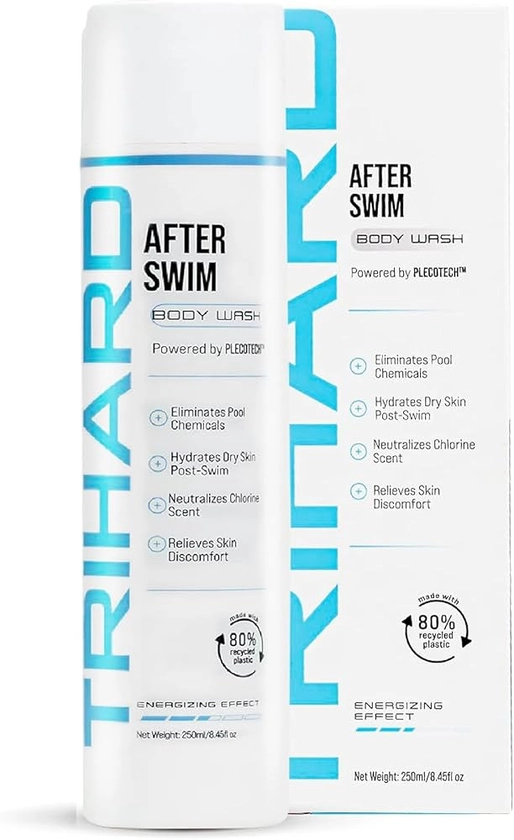 Amazon.com: TRIHARD Chlorine Removal, Post-Swim Body Wash | Luxurious Natural Hydration | Ocean & Pool Use : Beleza e Cuidados Pessoais