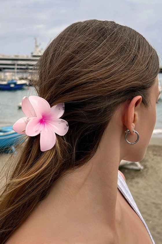 Hair flower clip