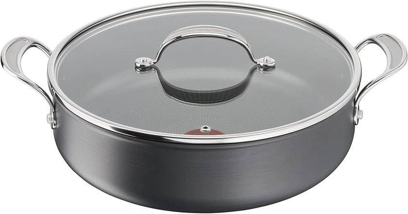 Tefal H9129944 Jamie Oliver Cooks Classic Induction Hard Anodised All-in-One Pan 30cm + Lid