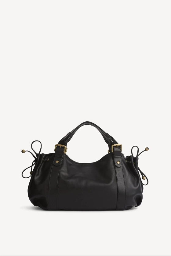 Black calfskin bag - Le 24H | Gerard Darel