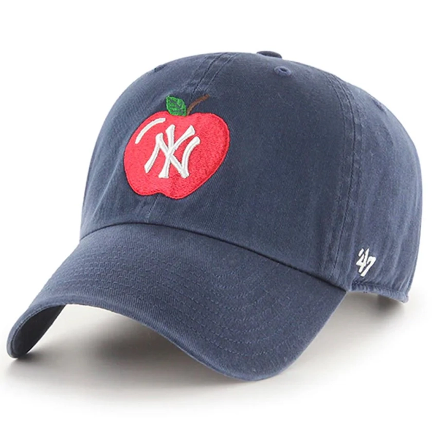 '47 Brand New York Yankees Apple Navy Clean Up Adjustable Hat