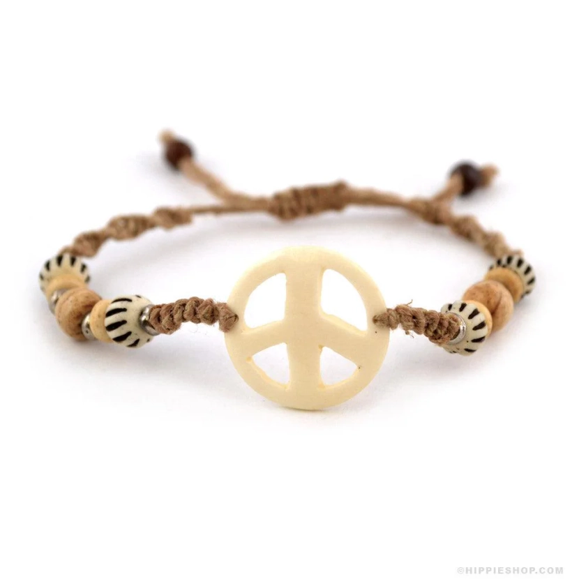 Peace Bead Bracelet