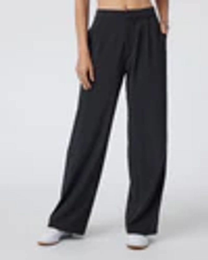 Villa Trouser | Women's Black Tailored Pants | Vuori