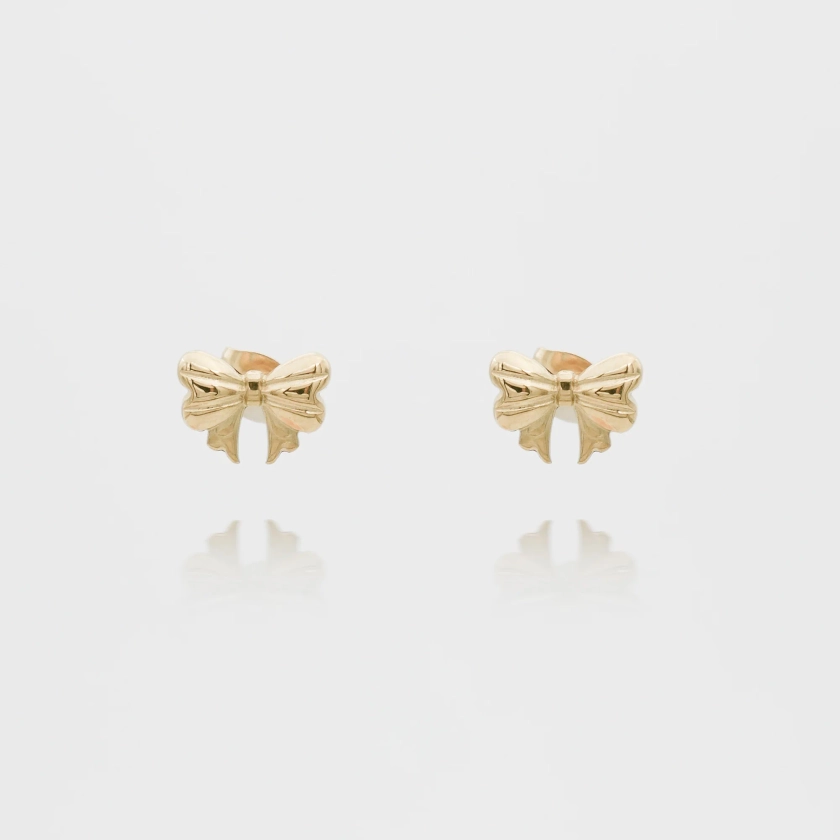 Bambi Mini Bow Stud Earrings