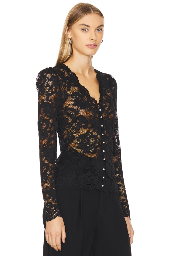 Generation Love Brandi Lace Top in Black | REVOLVE