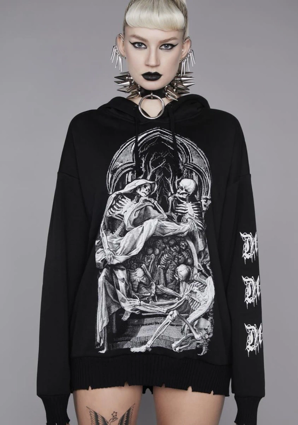 Till Death Graphic Hoodie