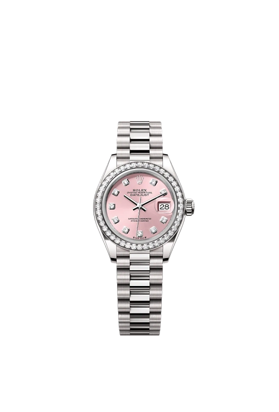 Rolex Lady-Datejust watch: 18 ct white gold - m279139rbr-0005