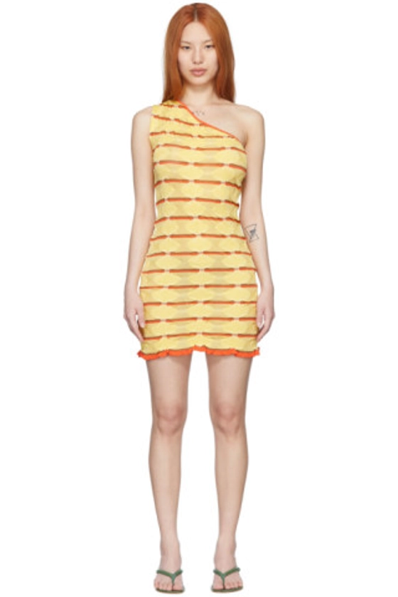 Gimaguas - SSENSE Exclusive Yellow Mini Dress