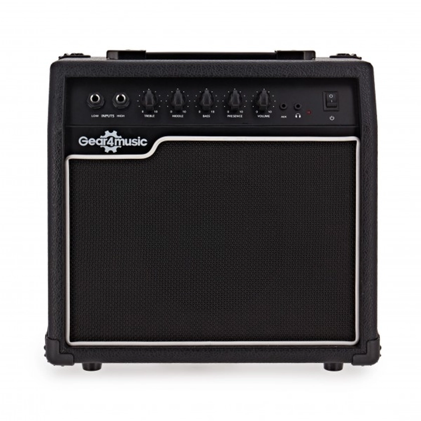 20W Electric Bass Amp by Gear4music at Gear4music