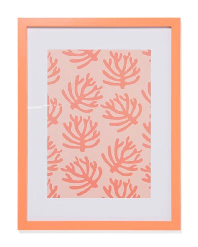 cadre photo 30x40 bois corail