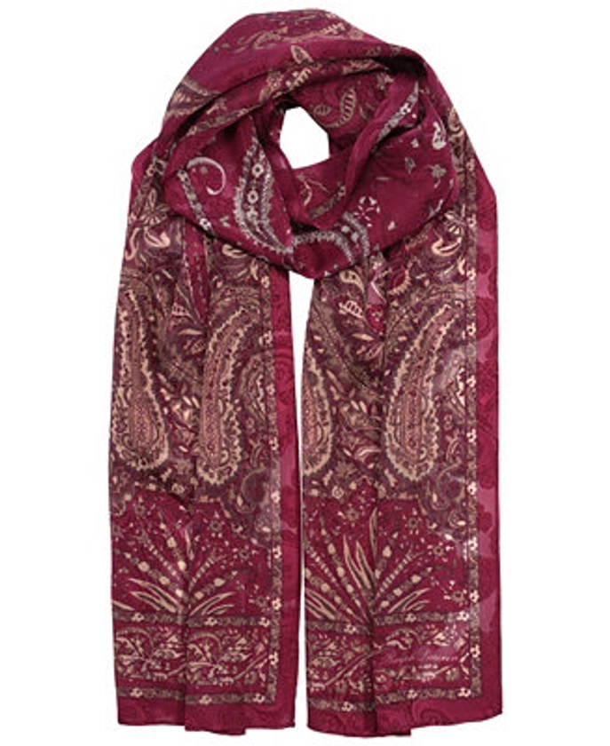 Lauren Ralph Lauren Paisley Oblong Scarf - Macy's