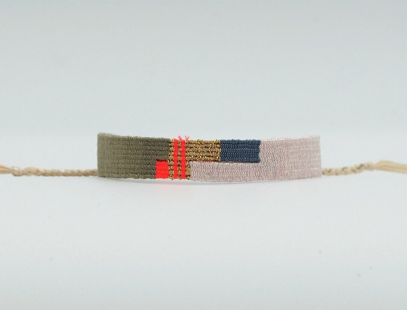 Handwoven Bracelets Limited Edition Textile Jewelry Boho - Etsy