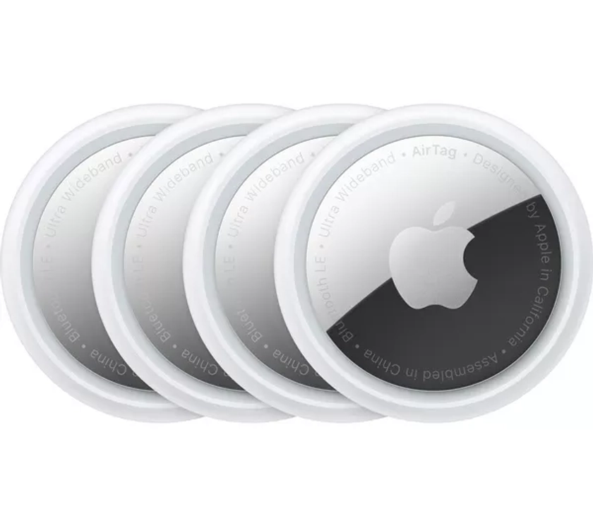 Buy APPLE AirTag Bluetooth Tracker - Pack of 4 | Currys