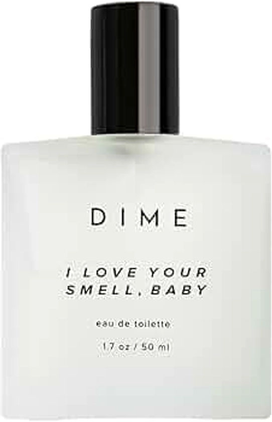 Dime Beauty Perfume I Love Your Smell, Baby, 1.7 oz / 50 ml - Sweet Floral Scent, Hypoallergenic, Clean Perfume, Eau de Toilette For Women