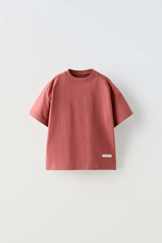 MEDIUM WEIGHT LABEL T-SHIRT