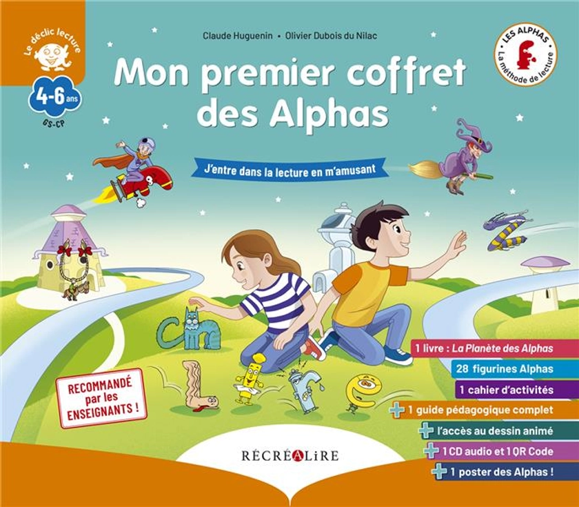 Apprendre à lire avec les Alphas : mon premier coffret des Alphas