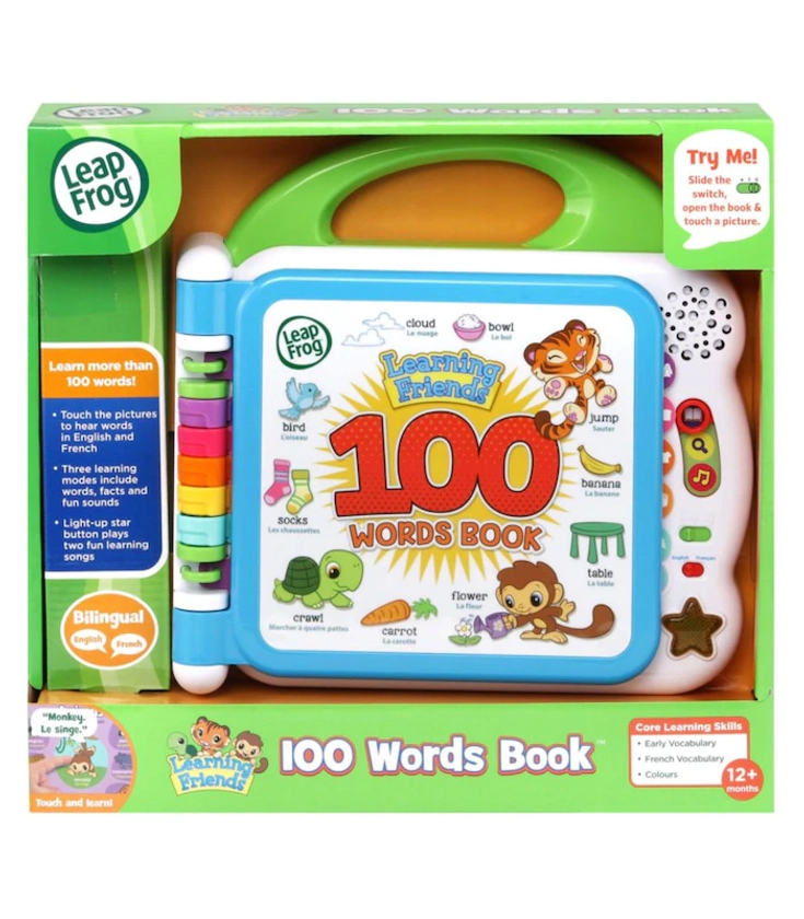 LeapFrog 100 Words Book: English-French – Target Australia