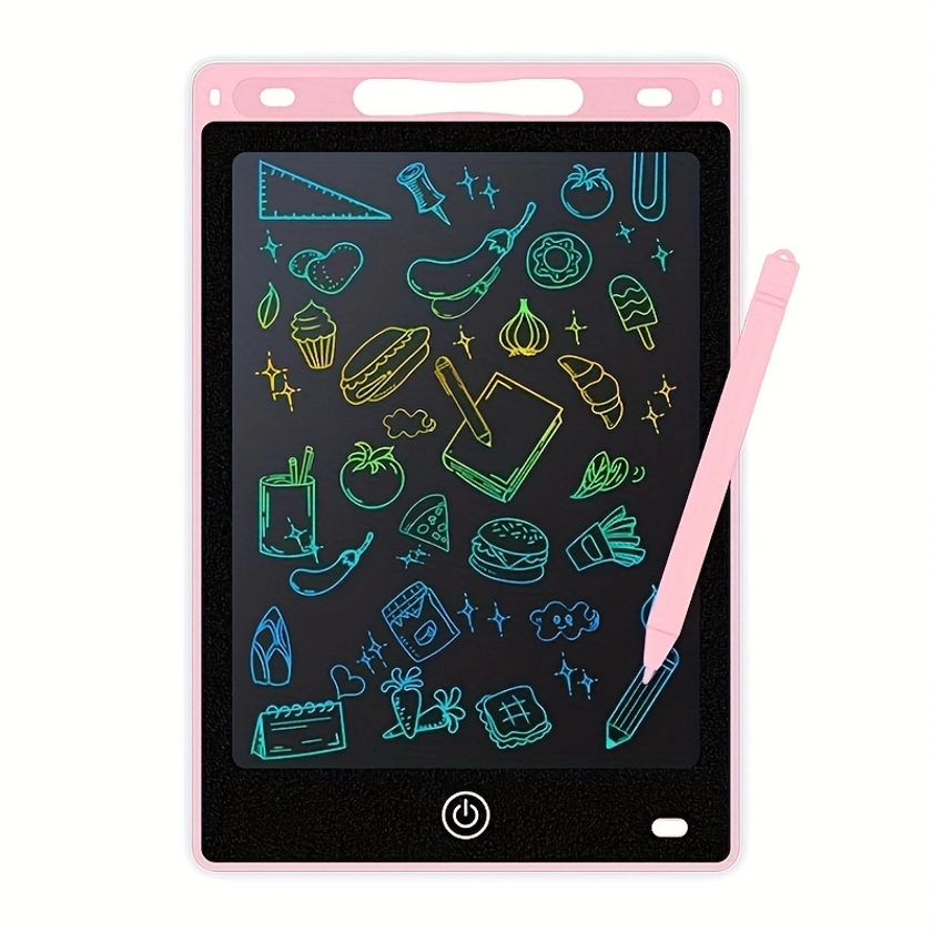 LCD Writing Tablet, Colorful Screen Graffiti Board Drawing Pad, Writing Board, Educational Christmas Birth Day Gift, Learning Board, Halloween, Christmas, And Thanksgiving Day Gift Easter Gift