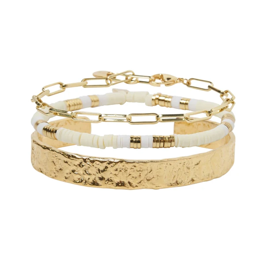 Savana Bracelet Stack - Sand