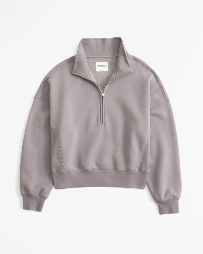 Women's Essential Sunday Half-Zip | Women's Tops | Abercrombie.com