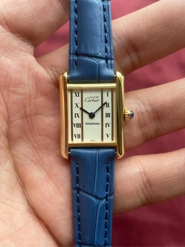 Cartier Tank Vermeil for AU$2,787 for sale from a Seller on Chrono24