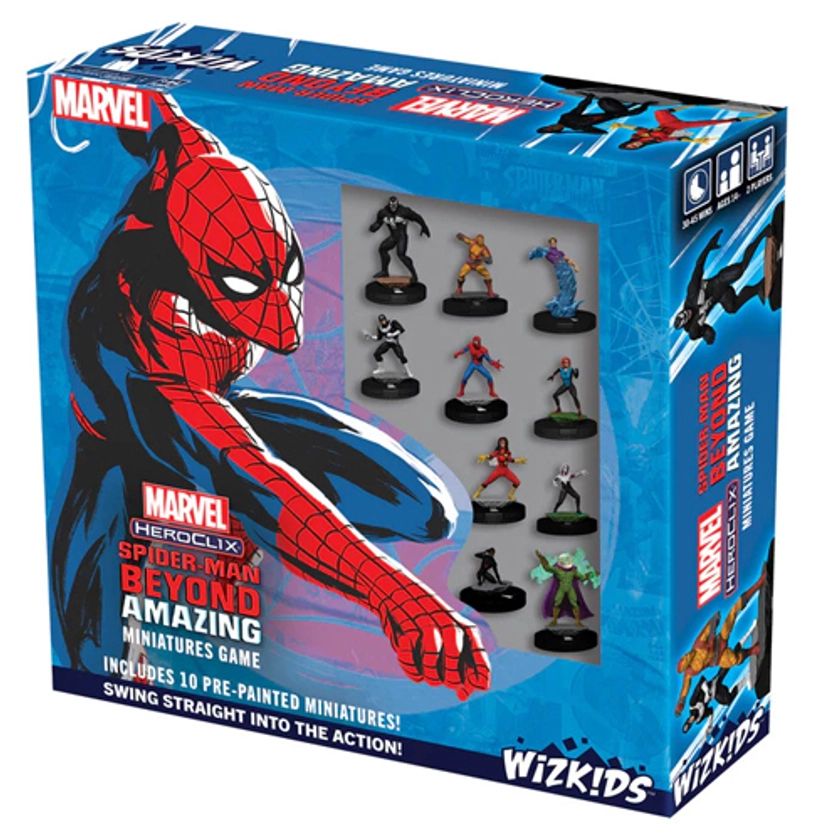 Marvel HeroClix: Spider-Man Beyond Amazing Miniatures Game | Board Games | Zatu Games UK