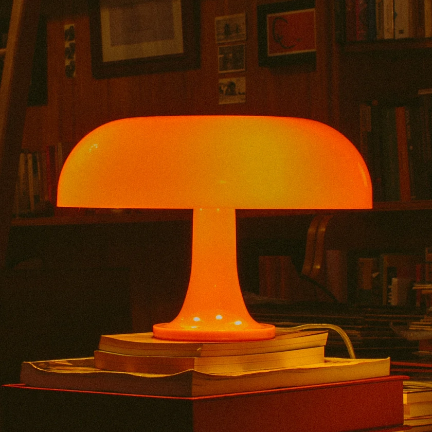Puffball Lamp | Blood Orange | UK Plug