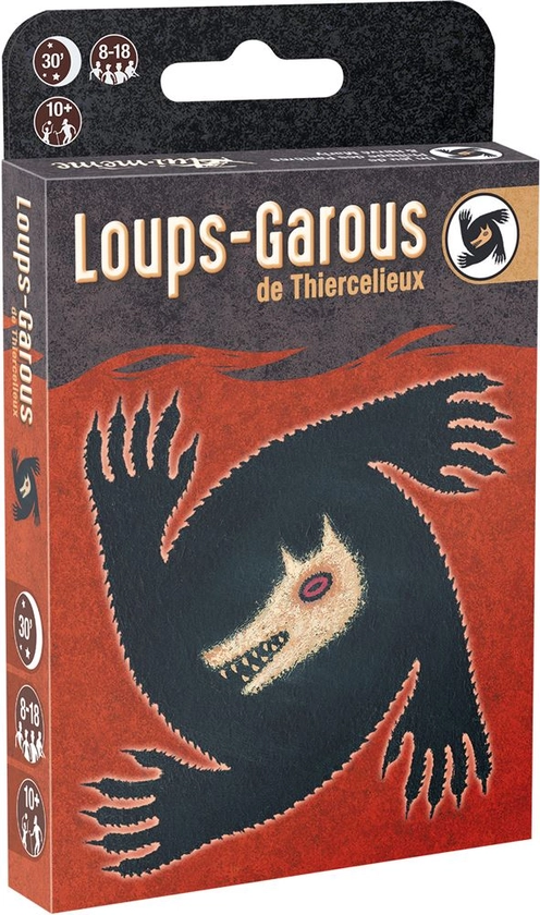 Jeu d’ambiance Asmodee Loups Garous Classique Version Eco