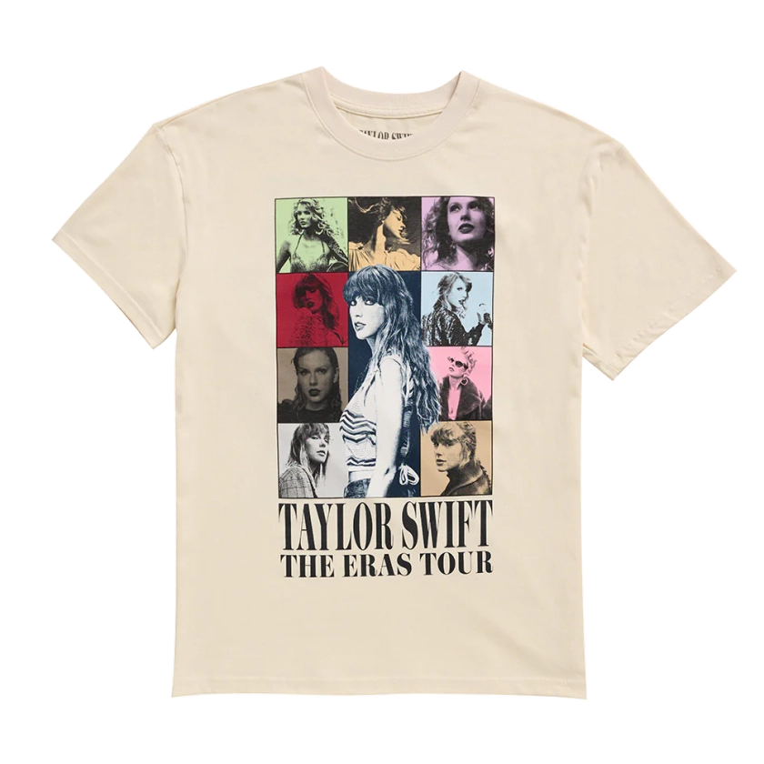 Taylor Swift The Eras Tour Beige T-Shirt - Taylor Swift UK Store