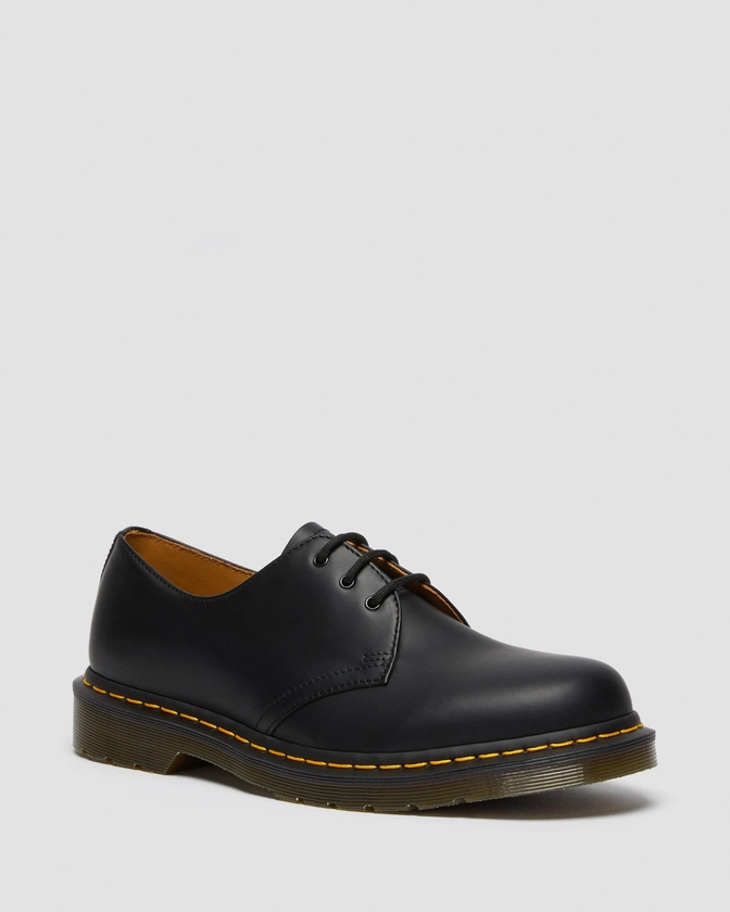 Chaussures 1461 en cuir Smooth en Noir | Dr. Martens