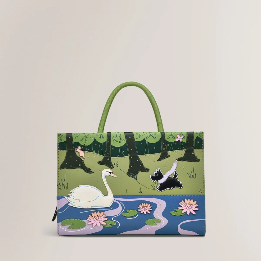 Bonsai Green Handbag | Into The Woods Picture Bag AW24 | Radley