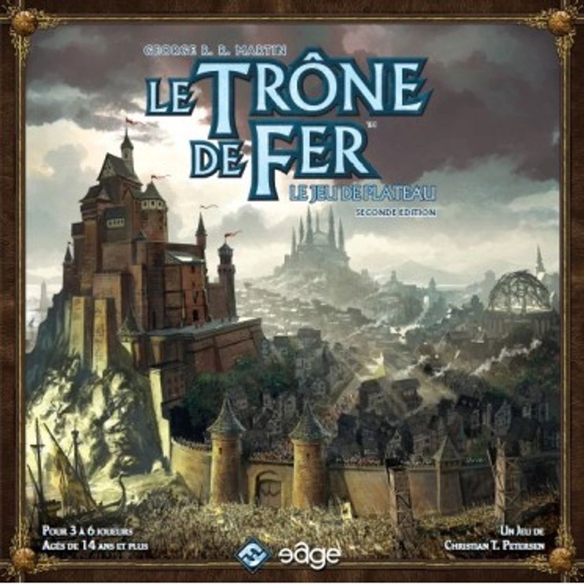 Acheter Le Trône de Fer - le jeu de plateau 2nd edition - Jeu de société - Fantasy Flight Games