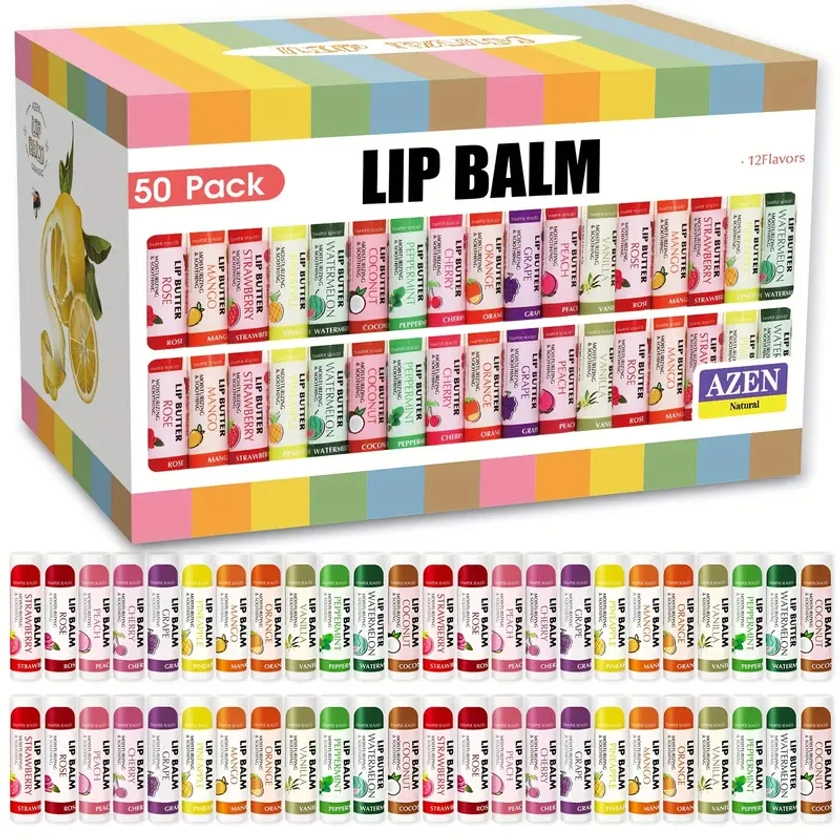 Lip Balm Set Lip Moisturizer Lipstick Gift Set Moisturizing - Temu