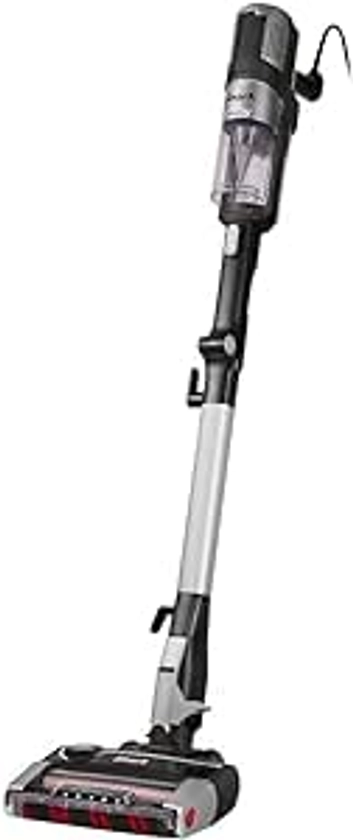 Shark Stratos Corded Stick Vacuum Cleaner [HZ3000UKT] Anti Hair Wrap Plus, Anti-Odour, Pet Pro Model, Black/Chrome