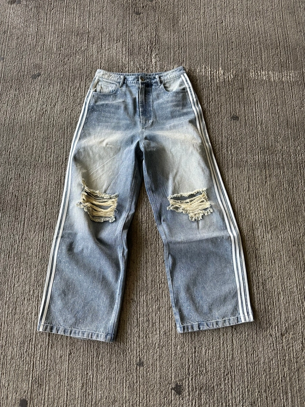 “VVS” baggy denim