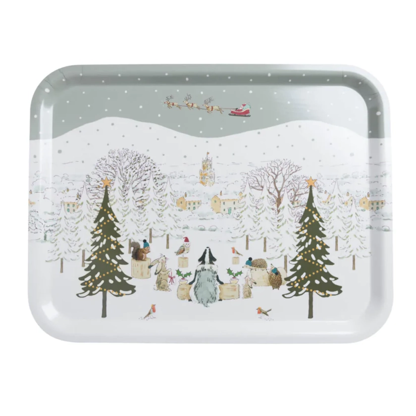 Sophie Allport Festive Forest Printed Tray