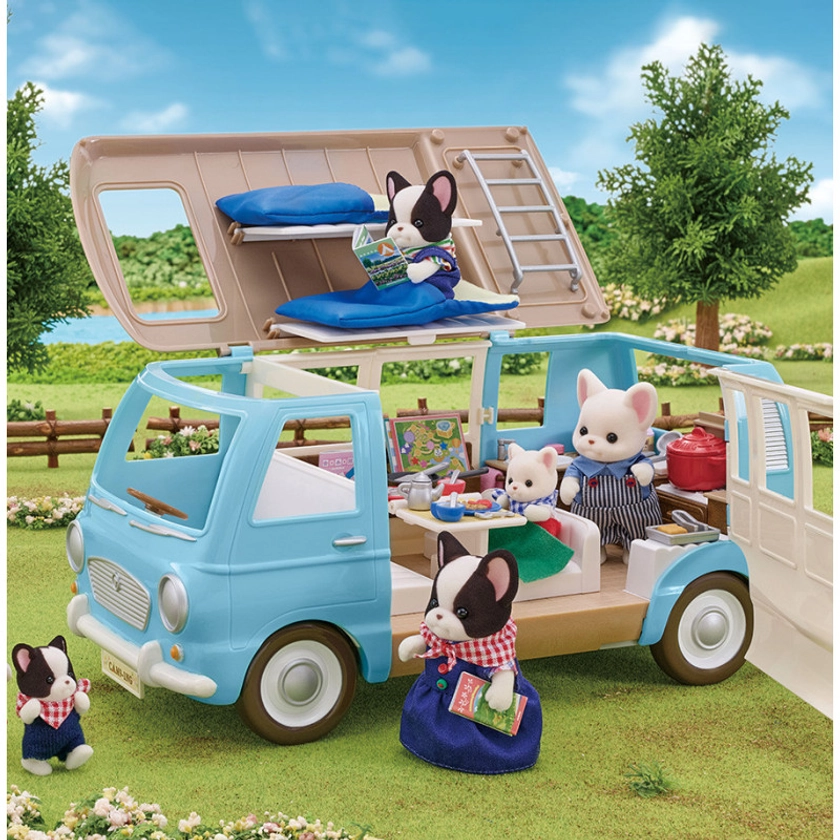 La famille Bouledogue Français - Famille exclusive Sylvanian Families - Achat en ligne