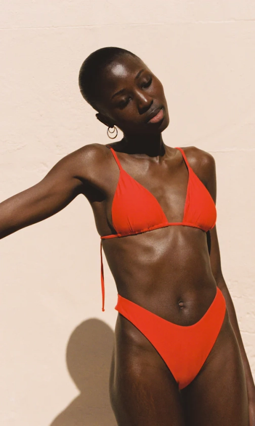 Punainen Even higher -bikinialaosa | Naiset | Bik Bok