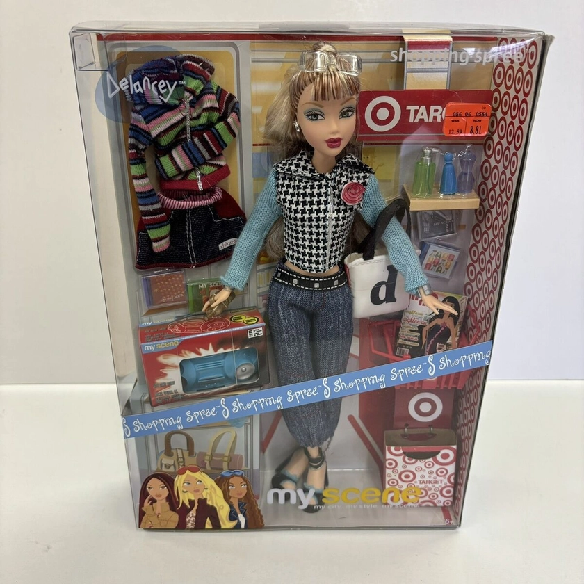My Scene DELANCEY Doll Shopping Spree TARGET Exclusive Mattel New in Box