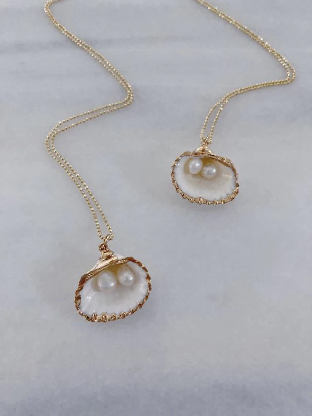 My Two Pearls Necklace